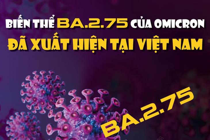 Biến thể BA.2.75 của Omicron đã xuất hiện tại Việt Nam